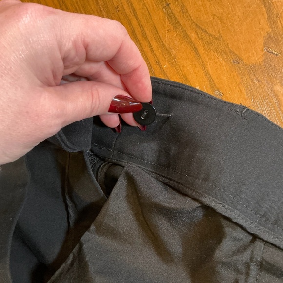 LOFT Julie Skinny Black Dress Pants 12T - Picture 12 of 12